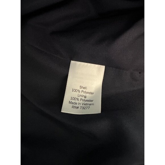 NWT LC Lauren Conrad Navy Pea Coat Seaborne Gold Sailor Buttons Short Length XXL - Picture 10 of 10